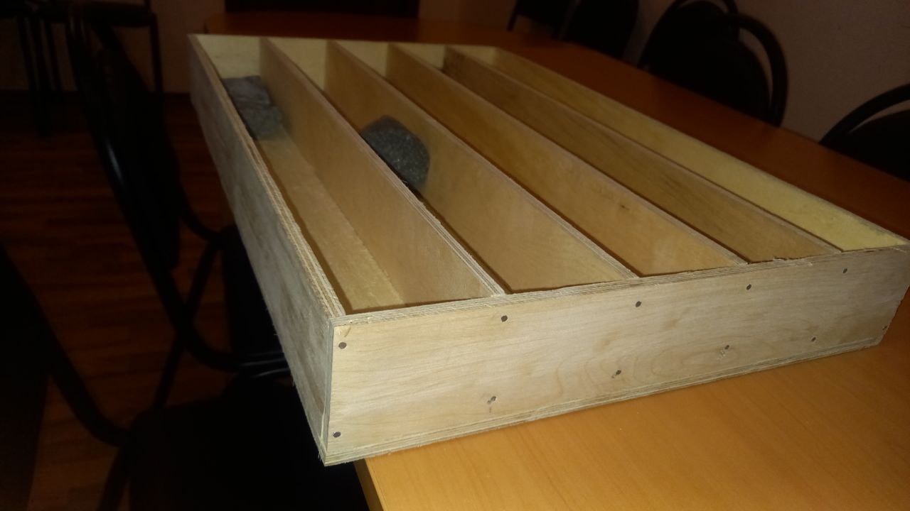 Деревянный ящик для керна