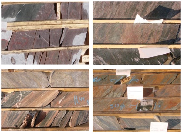 Core photographs Wasa Shear Zone