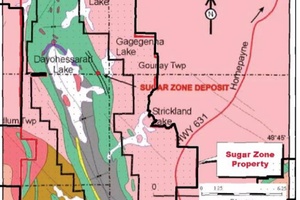 Geology of the Sugar zone