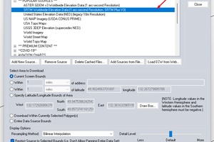 Loading SRTM data 2