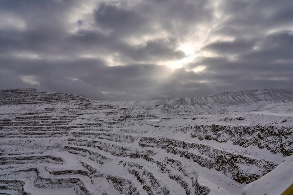 Карьер в ноябре 2025