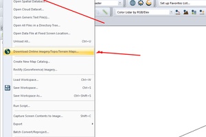 loading SRTM data