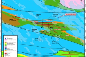 Local geology map