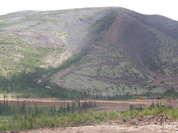 Геологоразведочный участок на левом борту ручья Таборный