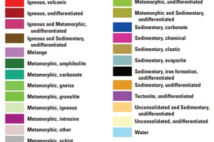 Lithology from the State Geologic Map Compilation