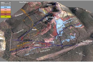 Interpreted Surface Geology of Resource Area
