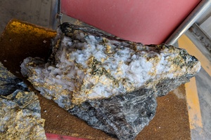 Breakthrough 258 kg rock specimen