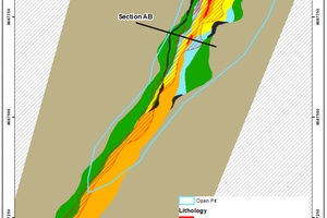 Geological Map – Paiol Deposit