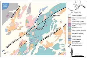 Regional Geology of Central Kuskokwim Area