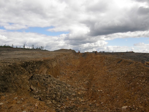 Начало добычи