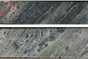 Typical Style of Mineralization at Bulldog