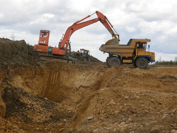 Погрузка руды