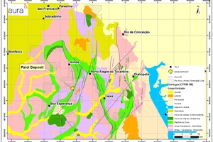 Tocantins Province Tectonostratigraphic Map