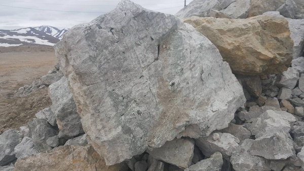 Руда на рудном складе