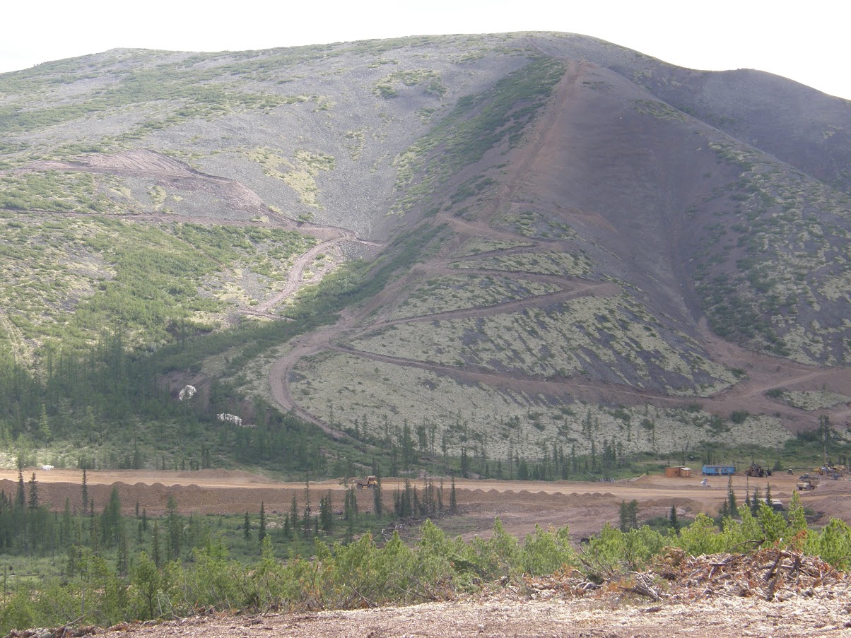 Геологоразведочный участок на левом борту ручья Таборный