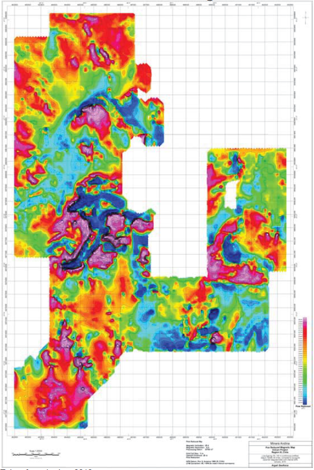 Volcan Project Magnetic Data